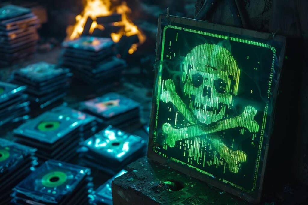 Papystreaming : illustration des dangers du streaming illégal et virus informatiques