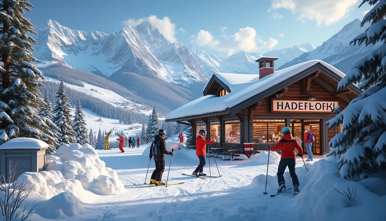 forfait tout compris ski : famille profitant de vacances au ski sans stress