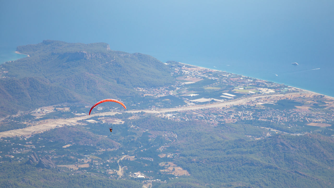 parapente en montagne
