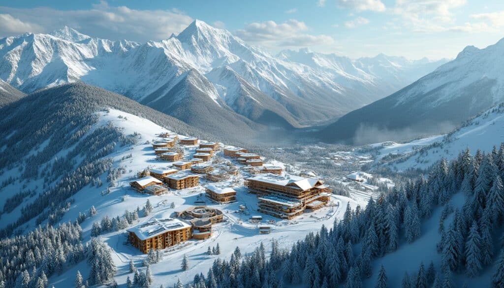 Flocon Vert : logo du label Flocon Vert symbolisant le ski écologique et le tourisme durable