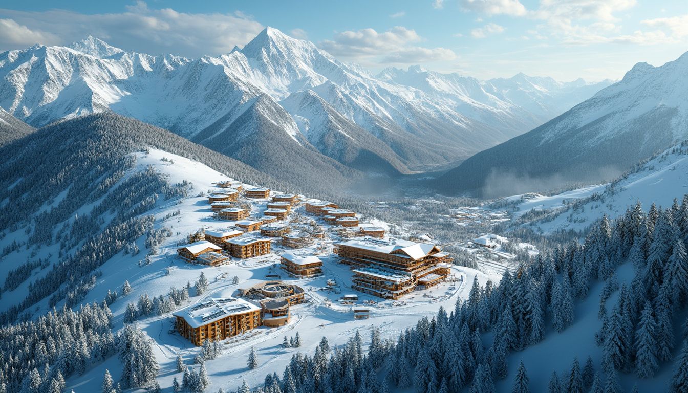 Flocon Vert : logo du label Flocon Vert symbolisant le ski écologique et le tourisme durable