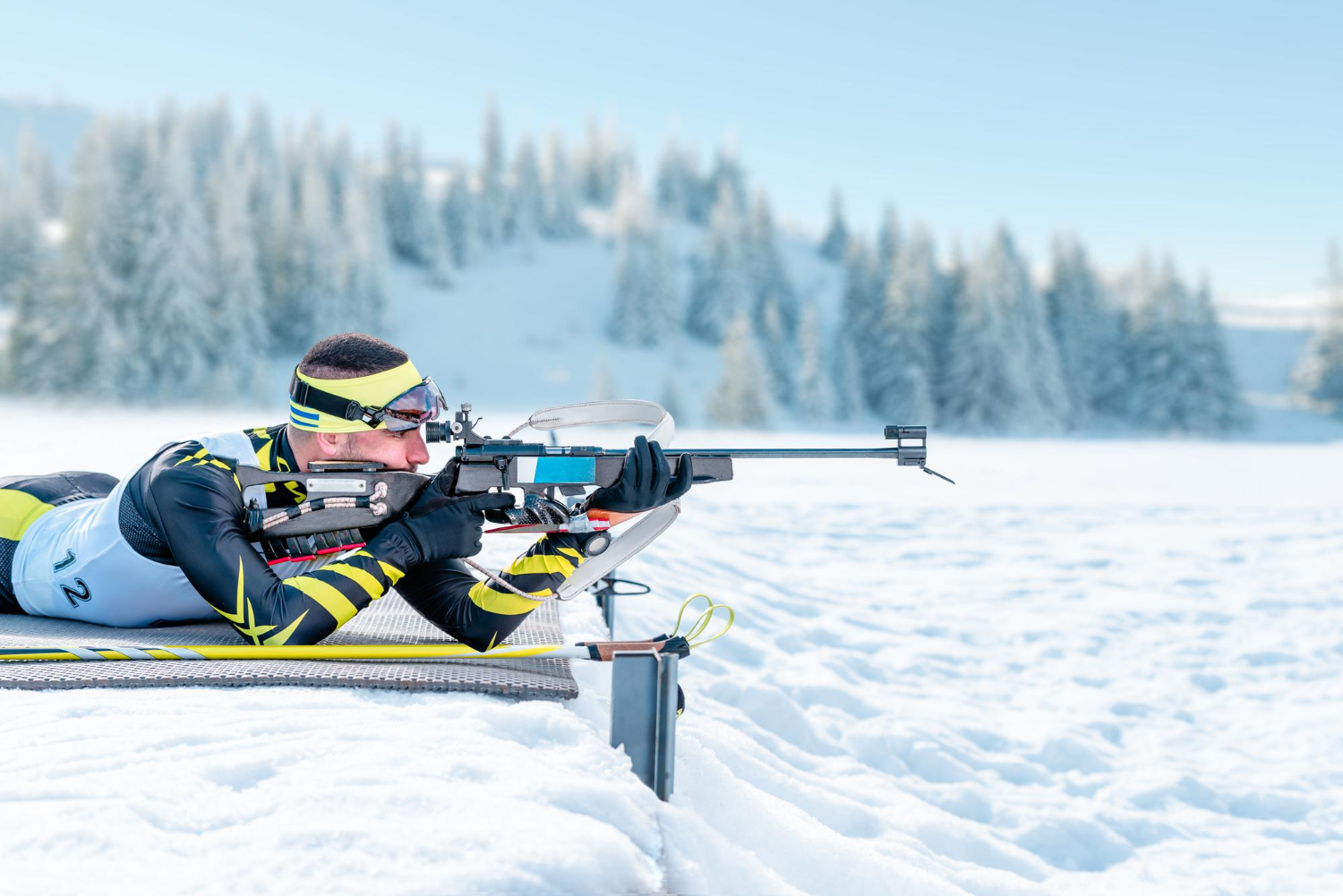 Le tir à la carabine en biathlon