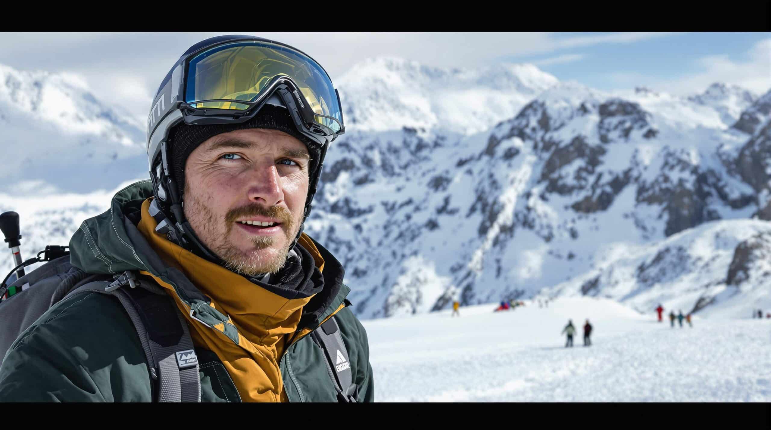 mont Blanc : Benjamin Védrines en pleine ascension rapide du mont Blanc