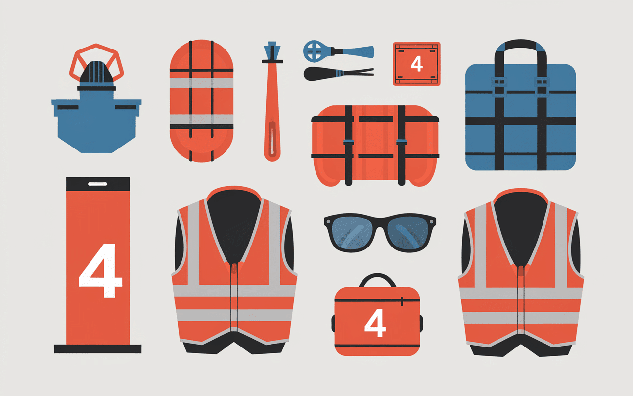 accessoires indispensables canoe gonflable 4 places