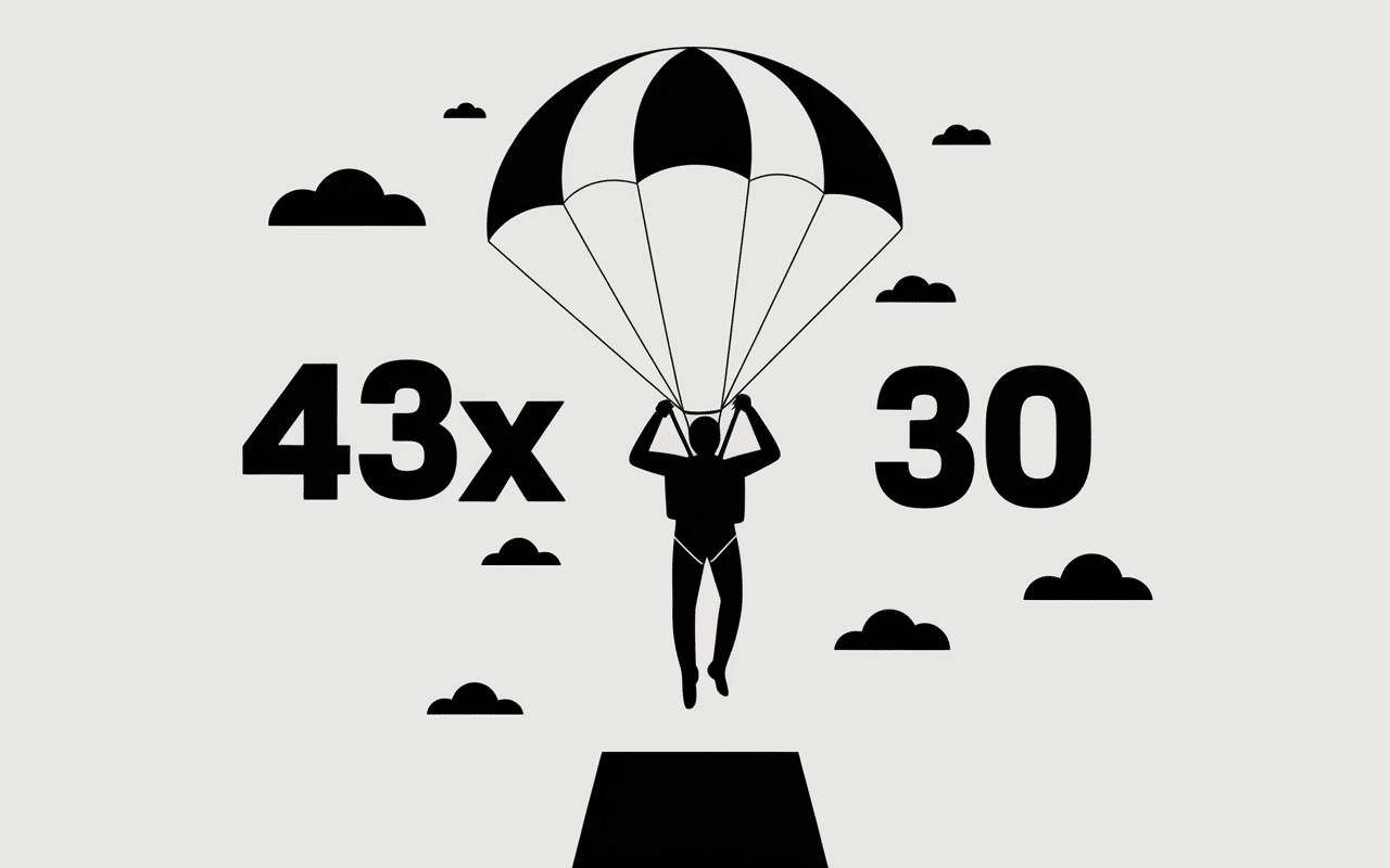 base jumping saut falaise chiffres