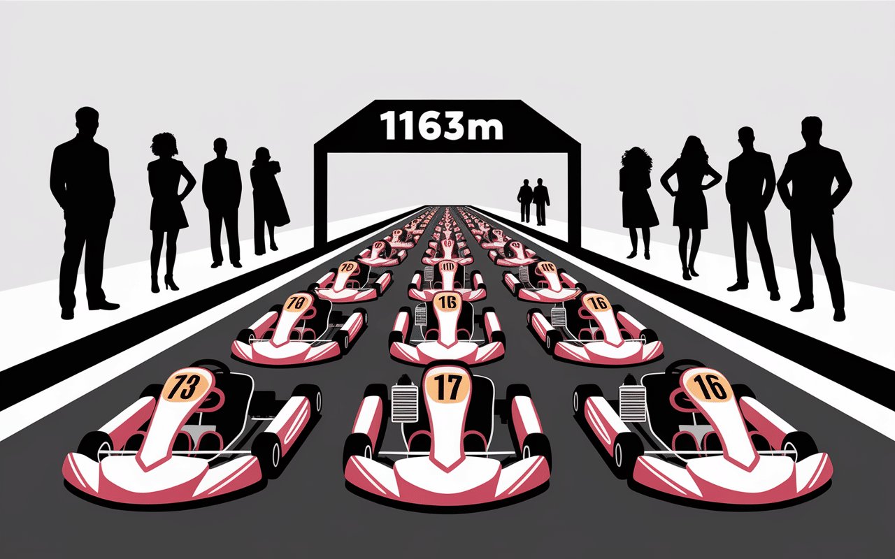 départ circuit karting abbeville enfants adultes