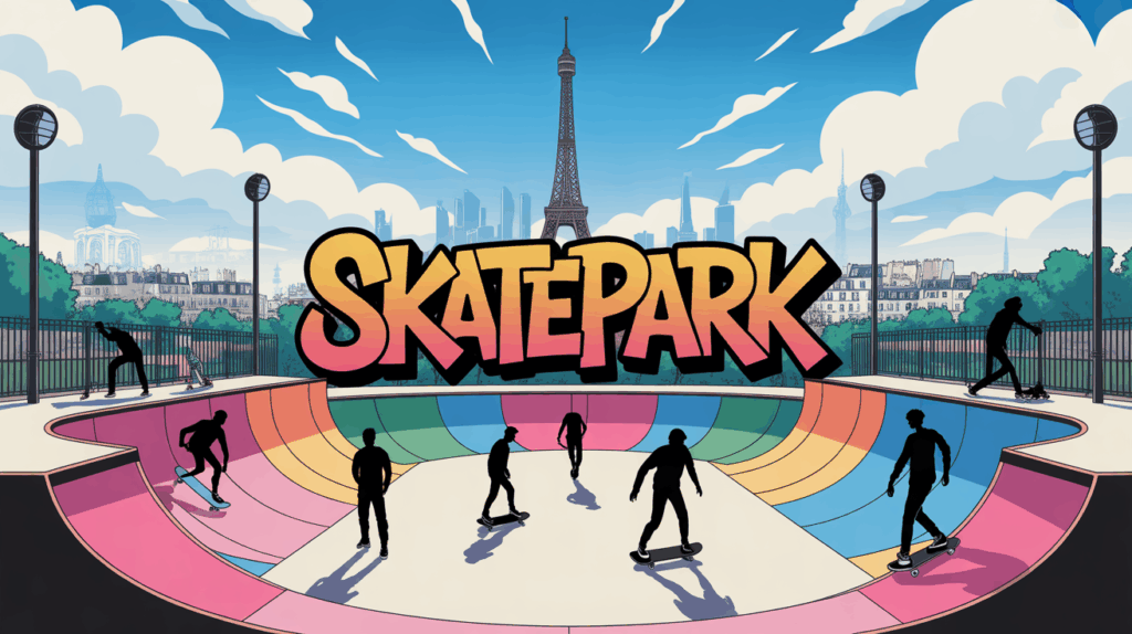 skatepark urbain dynamique paris