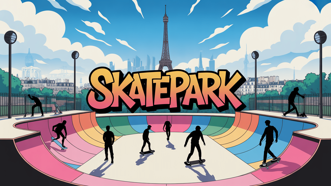 skatepark urbain dynamique paris