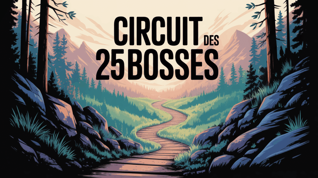 sentier rochers pins panorama circuit 25 bosses
