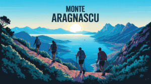 Illustration Monte Aragnascu golfe Ajaccio maquis Corse