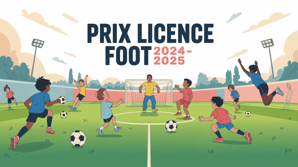 illustration terrain foot prix licence 2024 2025