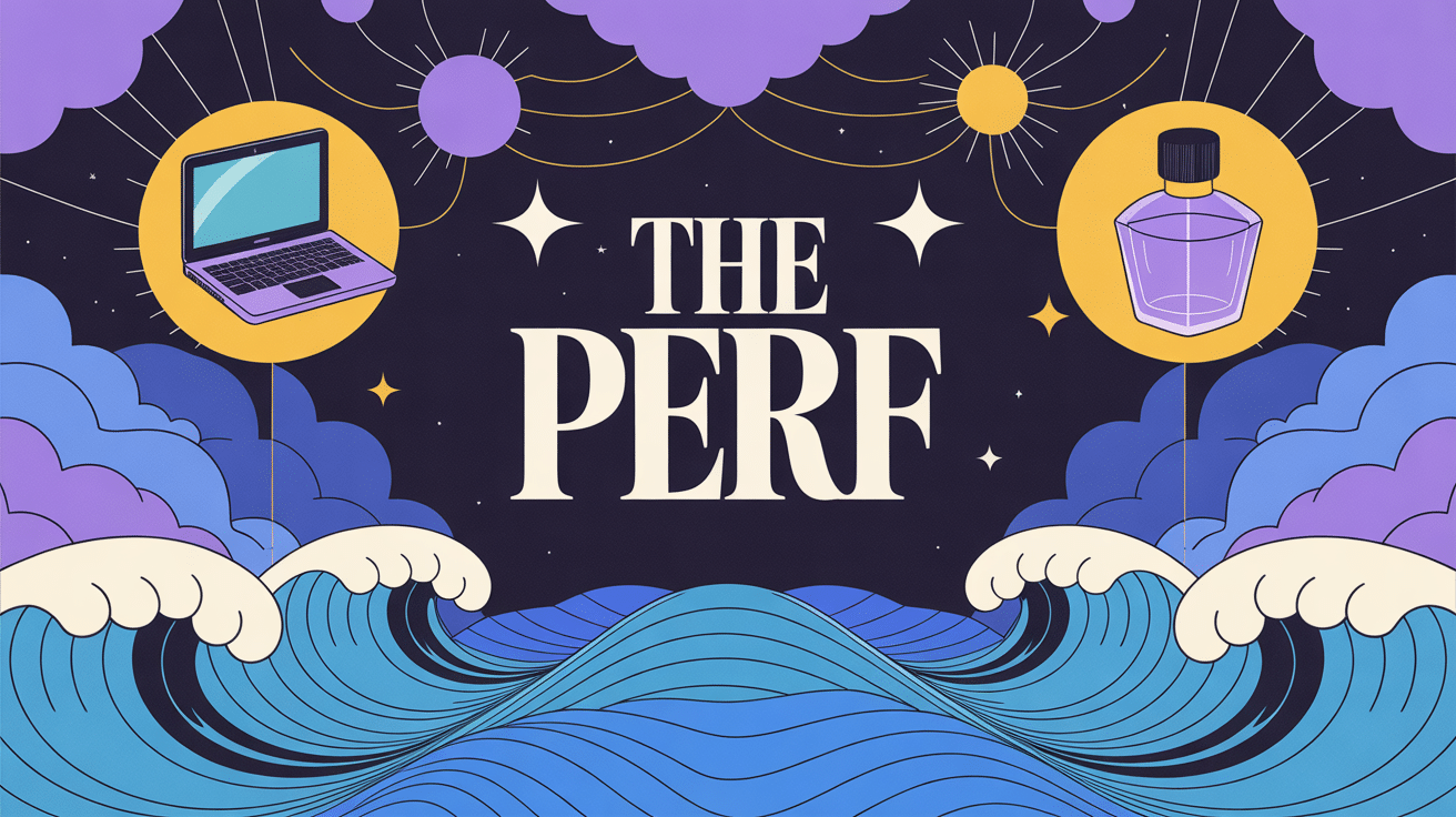 perf océano olas ordenador perfume web