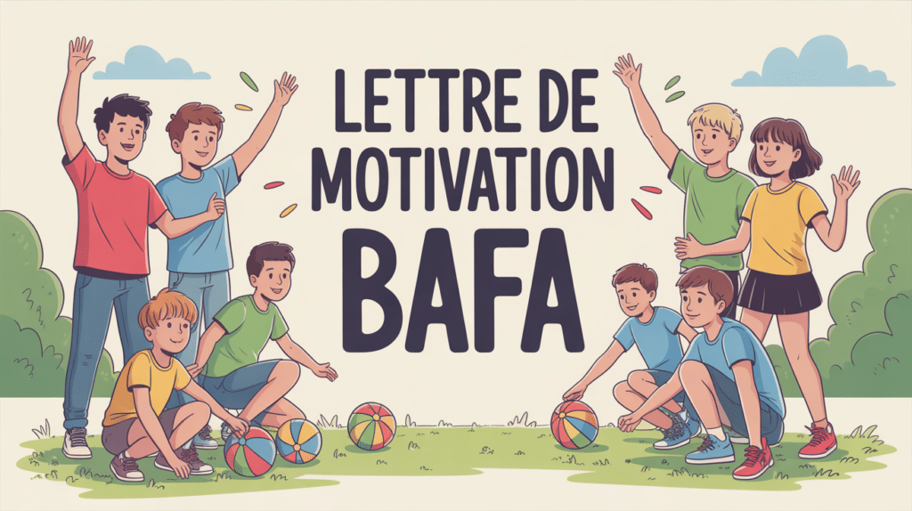 Illustration jeunes animateurs BAFA en activité extérieure