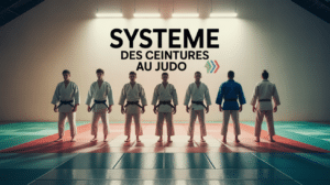 plusieurs ceintures judo tatami progression