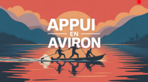 rameur en appui d aviron sur l eau