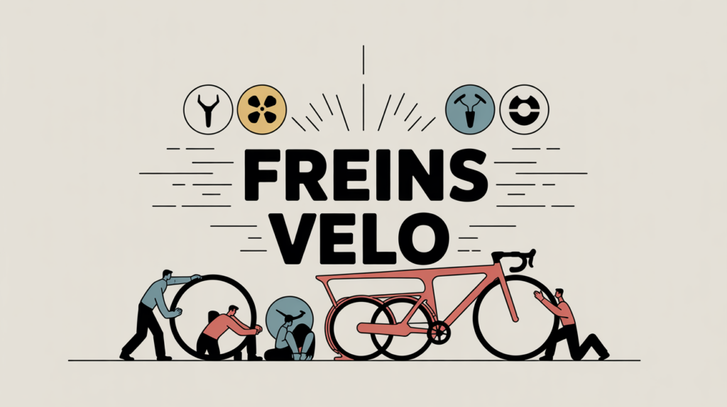 réglage frein vélo sur vélo moderne avec sécurité